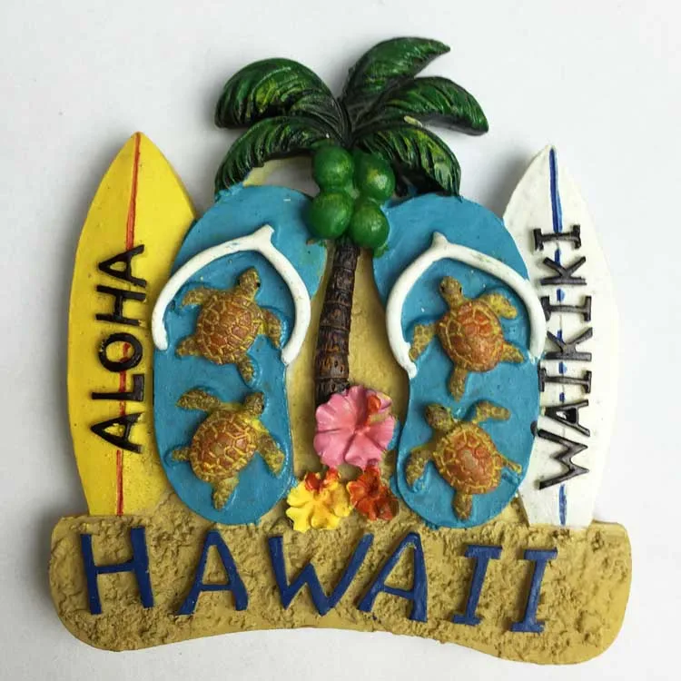 Hawaii, the United States tourist destination travel magnet magnets refrigerator stickers surfing beach shoes
Hawaii, the United States tourist destination travel magnet magnets refrigerator stickers surfing beach shoes