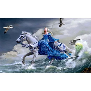 DIY Diamond Embroidery Fairy Horse Riding Mosaic Painting Square Drill Full Rhinestone Drawing Fashion Decoration Canvas Craft
DIY Diamond Embroidery Fairy Horse Riding Mosaic Painting Square Drill Full Rhinestone Drawing Fashion Decoration Canvas Craft