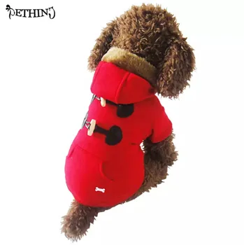 Newstyle horn button pattern winter dog jacket hooded jacket for pet dog coat red white XS-XL dog winter jacket easy wear on off
Newstyle horn button pattern winter dog jacket hooded jacket for pet dog coat red white XS-XL dog winter jacket easy wear on off