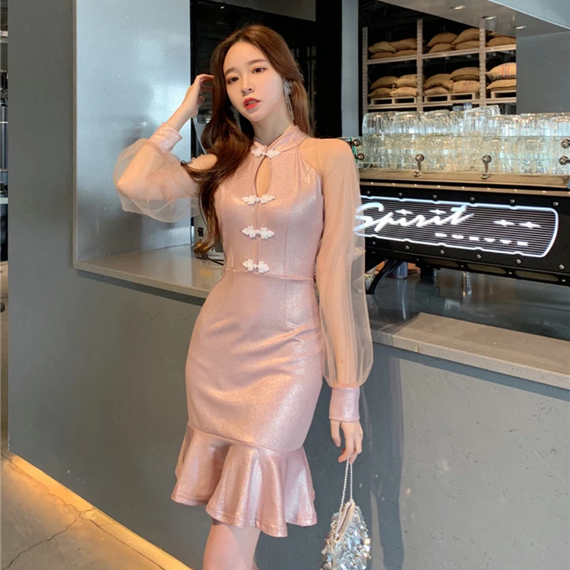 2019 bandage bodycon dress women spring autumn moda feminina chic Vintage Hollow Out pink mash korean designer elegant dresses
2019 bandage bodycon dress women spring autumn moda feminina chic Vintage Hollow Out pink mash korean designer elegant dresses