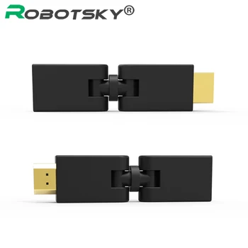 Wholesale All-around 360 Degree Rotation Swivel HDMI Male to HDMI Female Adjustable Cable Adapter Converter For PS3 Laptop
Wholesale All-around 360 Degree Rotation Swivel HDMI Male to HDMI Female Adjustable Cable Adapter Converter For PS3 Laptop