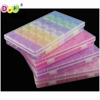 DPF 28 Bottles Shockproof Durable Diamond Painting Box Zipper Design Storage Boxes Carry Case Container Holder Accessories Tool
DPF 28 Bottles Shockproof Durable Diamond Painting Box Zipper Design Storage Boxes Carry Case Container Holder Accessories Tool