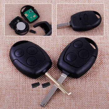 CITALL Plastic 433MHZ 3 Buttons Car Remote Entry Key with 4D63 Chip Replacement Fit for Ford Fiesta Focus Mondeo KA
CITALL Plastic 433MHZ 3 Buttons Car Remote Entry Key with 4D63 Chip Replacement Fit for Ford Fiesta Focus Mondeo KA