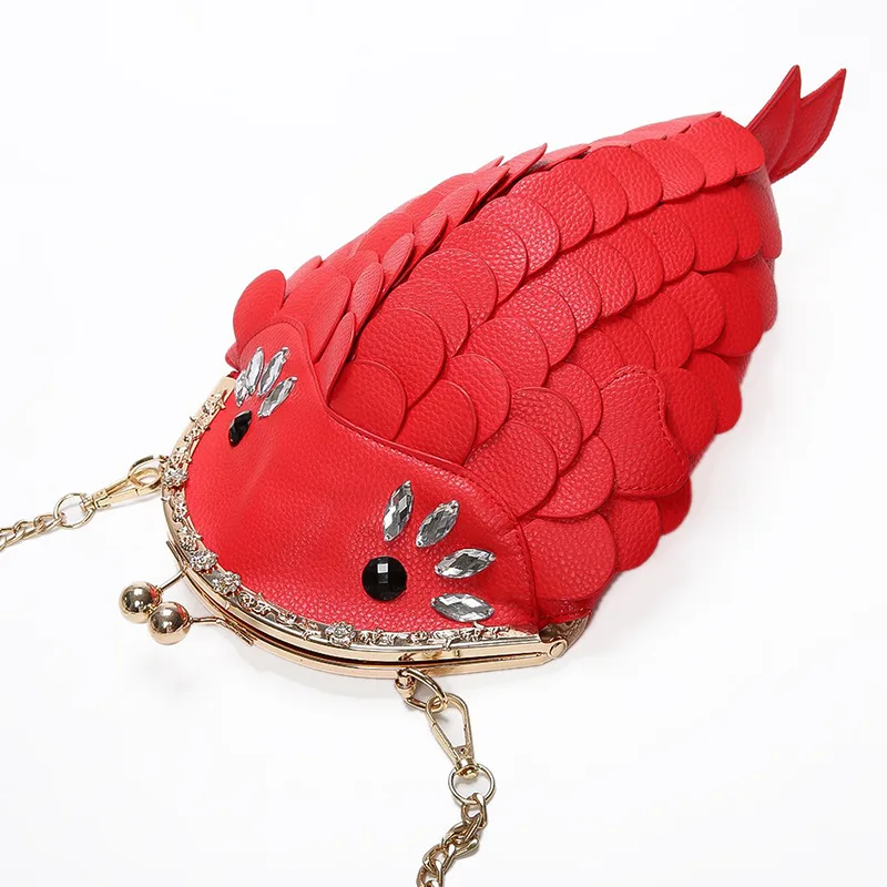 SJ Women Leather Shoulder Bags Chain Messenger Bag Italy Handicraft Cartoon 3D Goldfish Scales Folder Fashion Trend Single
SJ Women Leather Shoulder Bags Chain Messenger Bag Italy Handicraft Cartoon 3D Goldfish Scales Folder Fashion Trend Single