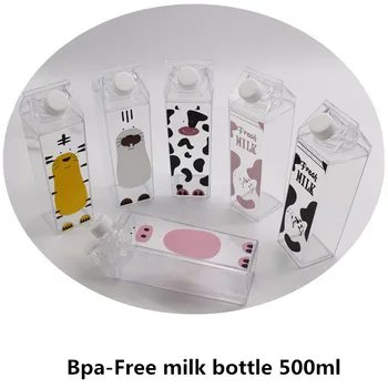 square 500ml Creative plastic my water PIG bottle TEA TIGER kettle sports outdoor juice COW MILK cartoon bottle
square 500ml Creative plastic my water PIG bottle TEA TIGER kettle sports outdoor juice COW MILK cartoon bottle