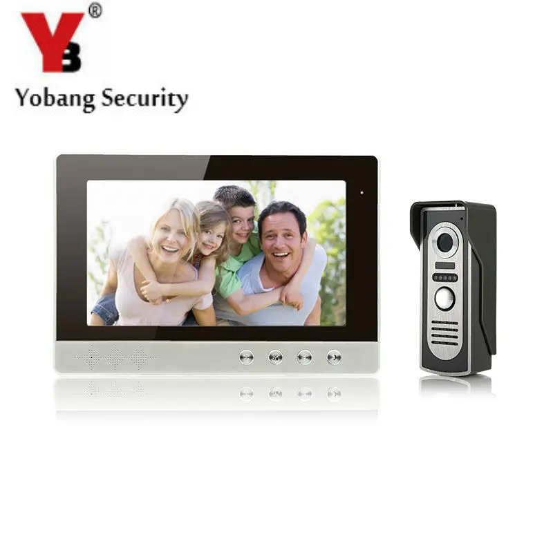 YobangSecurity 10" LCD big Screen Wired Video Intercom Door Phone Doorbell 1-Monitor 1-Camera Night Vision
YobangSecurity 10" LCD big Screen Wired Video Intercom Door Phone Doorbell 1-Monitor 1-Camera Night Vision