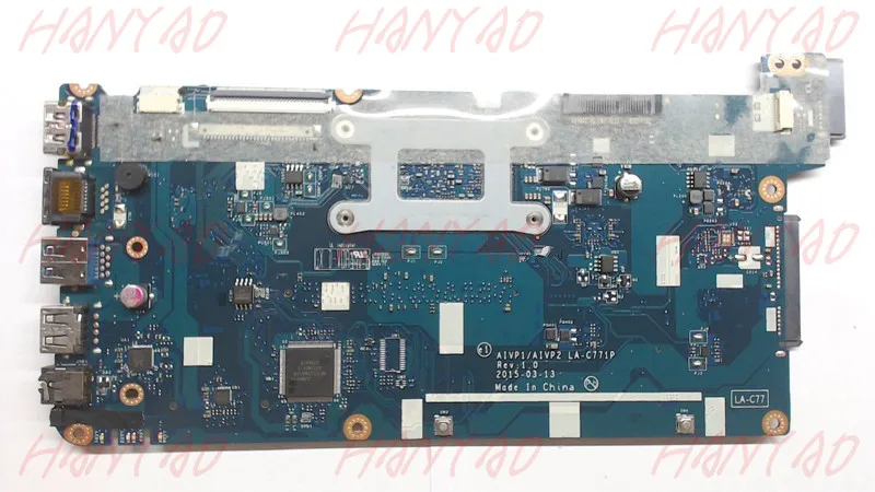 LA-C771P 5B20J30760 For Lenovo 100-15IBY Laptop Motherboard with N2840 Processor DDR3L Full Tested
LA-C771P 5B20J30760 For Lenovo 100-15IBY Laptop Motherboard with N2840 Processor DDR3L Full Tested