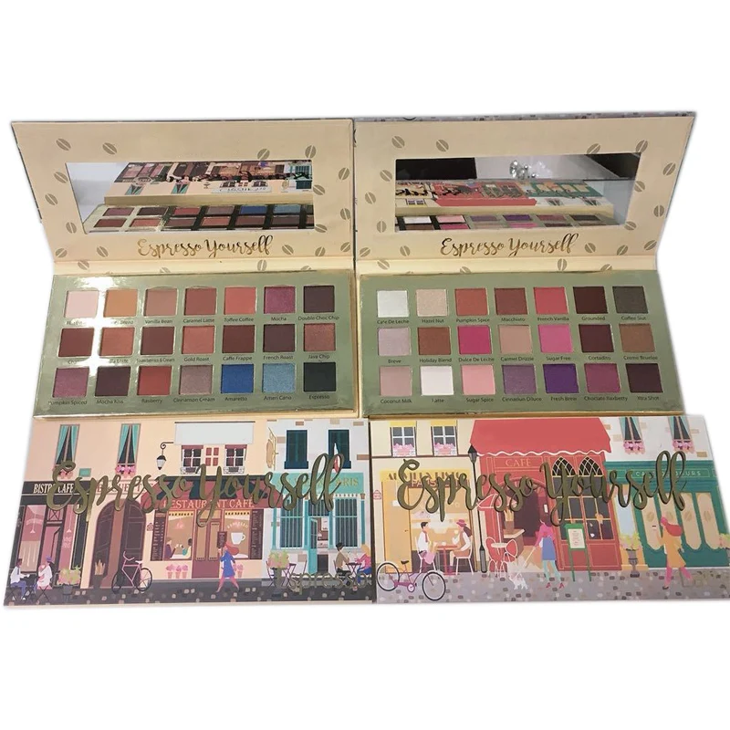 21 Colors Creations Espresso Yourself Eyeshadow Palette Pigmented Pressed Powder Eyeshadow Pallete Nude Glitter Makeup Sombra
21 Colors Creations Espresso Yourself Eyeshadow Palette Pigmented Pressed Powder Eyeshadow Pallete Nude Glitter Makeup Sombra