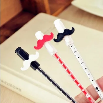 3 Pcs / Lot Creative 0.5 Mm Black Gel Pen Writing Neutral Pen Kawaii Moustache Students Gifts Office School Supplies Papelaria
3 Pcs / Lot Creative 0.5 Mm Black Gel Pen Writing Neutral Pen Kawaii Moustache Students Gifts Office School Supplies Papelaria