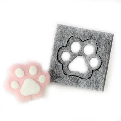 NEW Cat's paw / Heart-shaped wool fibre tool Felt template mould WOOL FELT DIY Tool
NEW Cat's paw / Heart-shaped wool fibre tool Felt template mould WOOL FELT DIY Tool