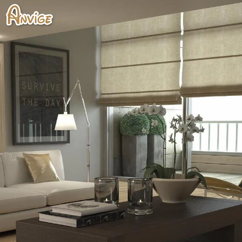 Included Mechanism Easy Install Cotton/Linen Fabric Roman Blinds Roman Shades For Living Room Window Curtains
Included Mechanism Easy Install Cotton/Linen Fabric Roman Blinds Roman Shades For Living Room Window Curtains