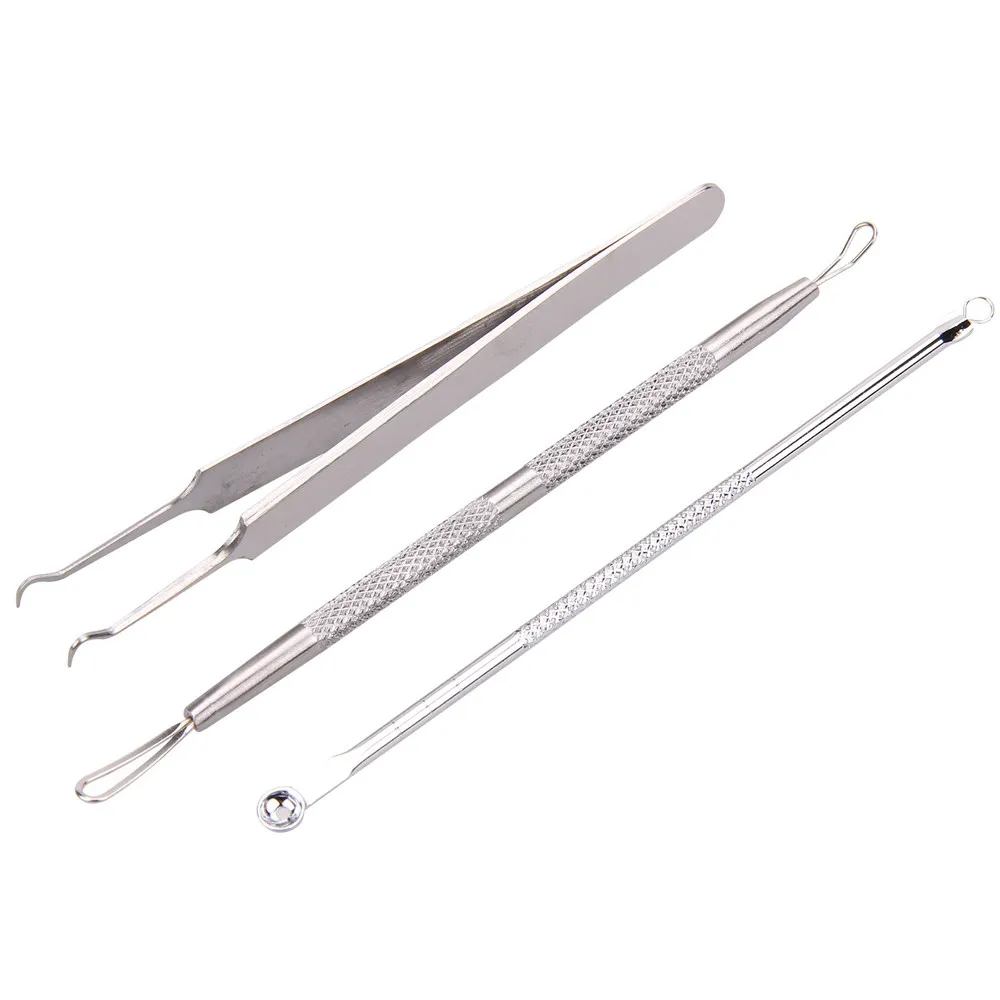 Acne-Prone Skin Stainless Blackhead Facial Acne Spot Pimple Remover New Arrival Extractor Tool Comedone Set
Acne-Prone Skin Stainless Blackhead Facial Acne Spot Pimple Remover New Arrival Extractor Tool Comedone Set