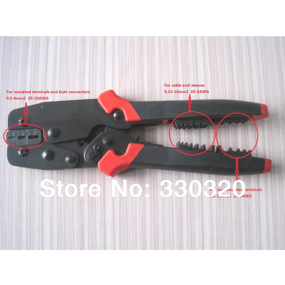 New generation of energy saving terminal crimping pliers and tool,2 different die sets clip into the handle
New generation of energy saving terminal crimping pliers and tool,2 different die sets clip into the handle