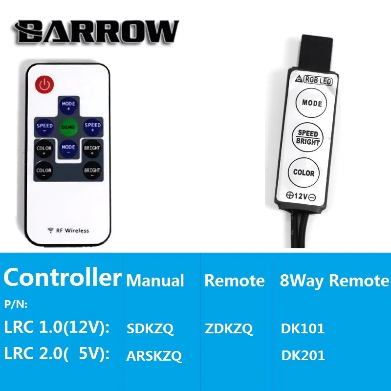 Barrow water cooler Controller for 12V/5V,Manual/Remote/8 lines/16 lines Remote's Lighting System Control
Barrow water cooler Controller for 12V/5V,Manual/Remote/8 lines/16 lines Remote's Lighting System Control