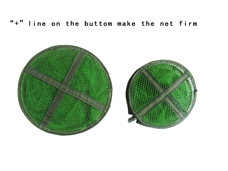 6 Sizes Fish Trap Foldable Fish Cage Fishing Net Small Large Mesh Nets Collapsible Keeping Network Durable RL49-0020-02