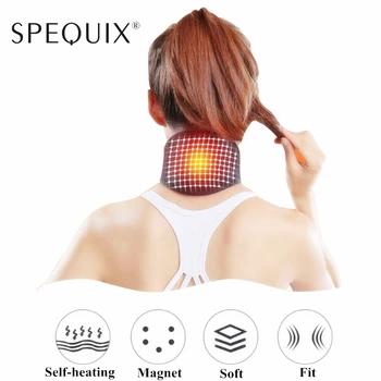 SPEQUIX 1 Pcs Tourmaline Neck Support Self-heating Magnetic Pain Relif Therapy Wrap Protect Neck Support Massager belt
SPEQUIX 1 Pcs Tourmaline Neck Support Self-heating Magnetic Pain Relif Therapy Wrap Protect Neck Support Massager belt