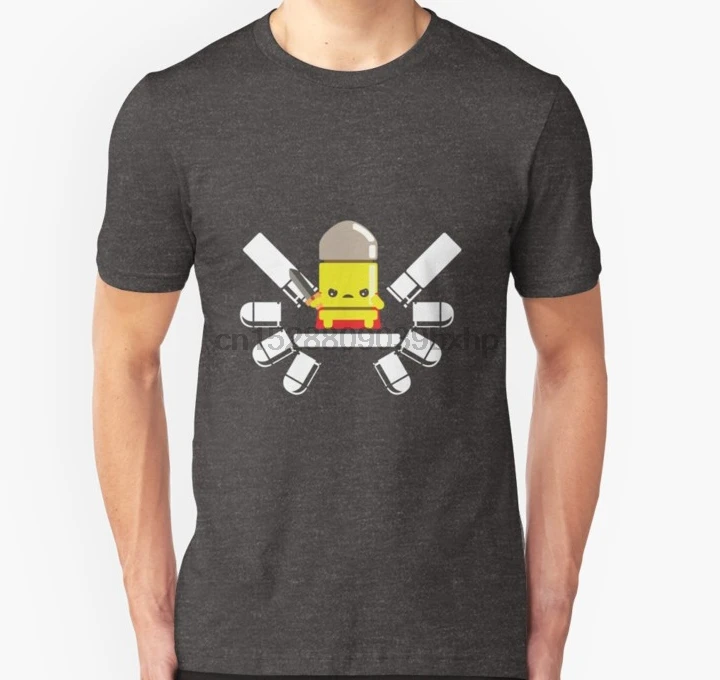 Men Short sleeve tshirt Enter The Gungeon Bullet Unisex T Shirt Women t-shirt