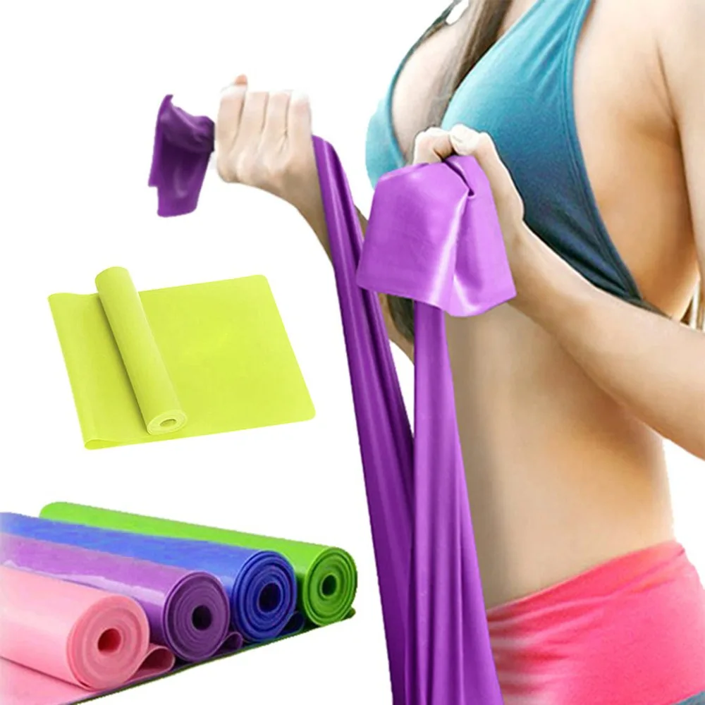 

New Sport Gym Fitness Yoga Equipment Strength Training Elastic Resistance Bands Workout Yoga Rubber Loops Sport Pilates Band