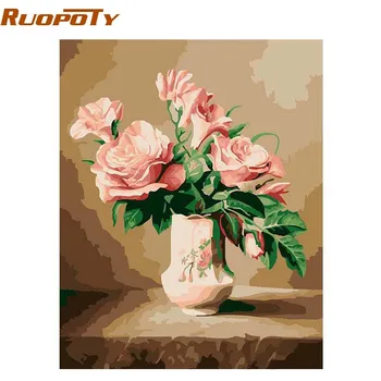 RUOPOTY Europe Flower Diy Painting By Numbers Kits Coloring Paint By Numbers Hand Painted Home Decor Wall Art Picture Artwork
RUOPOTY Europe Flower Diy Painting By Numbers Kits Coloring Paint By Numbers Hand Painted Home Decor Wall Art Picture Artwork