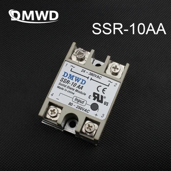1pcs Free shipping solid state relay SSR-10AA 10A actually 80-250V AC TO 24-380V AC SSR 10AA relay solid state High quality
1pcs Free shipping solid state relay SSR-10AA 10A actually 80-250V AC TO 24-380V AC SSR 10AA relay solid state High quality