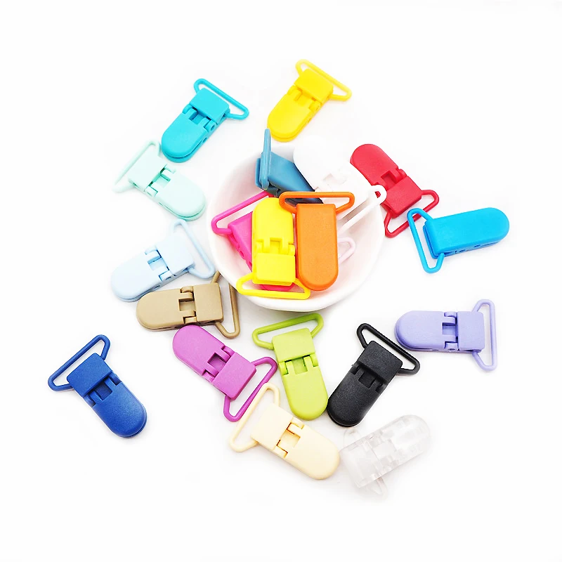 Chenkai 10PCS 25mm Baby Pacifier Clip Plastic Baby Holder Soother Holder Dummy D-shape Clips For Baby Pacifier Nipples Holder
Chenkai 10PCS 25mm Baby Pacifier Clip Plastic Baby Holder Soother Holder Dummy D-shape Clips For Baby Pacifier Nipples Holder