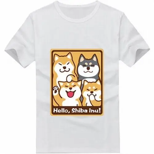 New 2019 Hot Summer Casual T-Shirt Printing Doge Shiba Inu Dog Pet Puppy Cute Men Women Cotton Casual T-Shirt Tee Cosplay B
New 2019 Hot Summer Casual T-Shirt Printing Doge Shiba Inu Dog Pet Puppy Cute Men Women Cotton Casual T-Shirt Tee Cosplay B