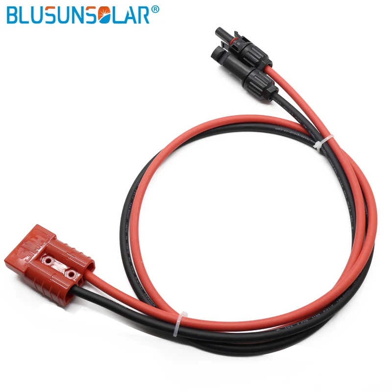 50A 600V Double Hole Battery Connector With 1 Meter 4mm2 Cable Wire Red And Black For Solar Panel Solar
50A 600V Double Hole Battery Connector With 1 Meter 4mm2 Cable Wire Red And Black For Solar Panel Solar