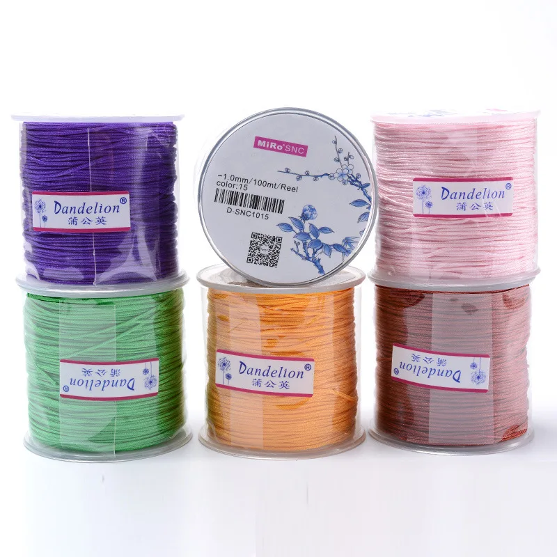MOQ=1pc Luck Jewel 0.5mm/0.8mm Cords Jewelry Line Component Rope/String/Thread Nonelastic non-fading Polyester DIY Accessories
MOQ=1pc Luck Jewel 0.5mm/0.8mm Cords Jewelry Line Component Rope/String/Thread Nonelastic non-fading Polyester DIY Accessories
