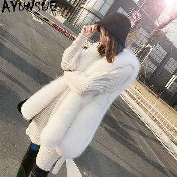 AYUNSUE Long Womens Vest Faux Fox Fur Coat 2020 Autumn Winter Fluffy Jacket Vests of Women Waistcoat Chalecos Para Mujer KJ972
AYUNSUE Long Womens Vest Faux Fox Fur Coat 2020 Autumn Winter Fluffy Jacket Vests of Women Waistcoat Chalecos Para Mujer KJ972