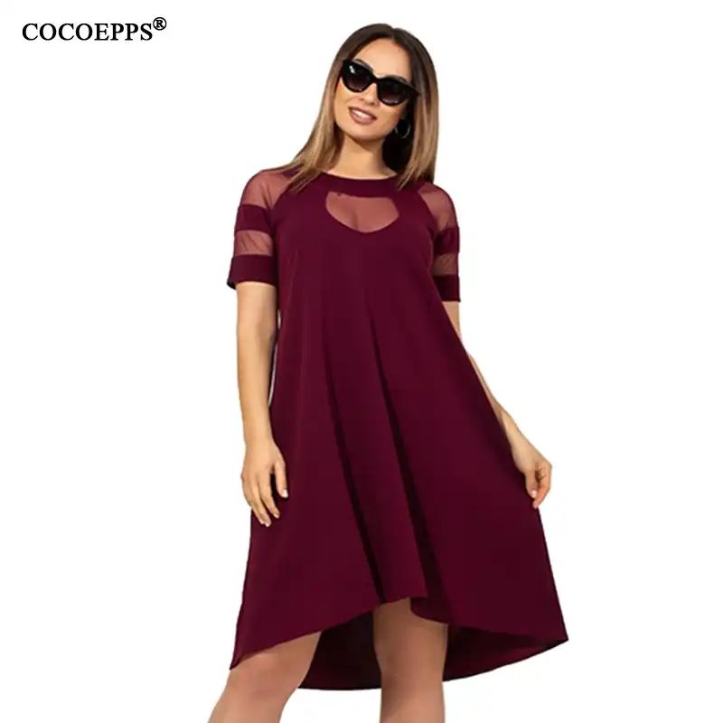 a line plus size summer dresses