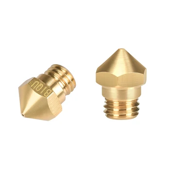 BIQU MK10 Reprap Makerbot2 M7 Brass Nozzle 0.2/0.3/0.4/0.5/0.6/0.8mm For 1.75mm Filament Screw thread For 3D printer
BIQU MK10 Reprap Makerbot2 M7 Brass Nozzle 0.2/0.3/0.4/0.5/0.6/0.8mm For 1.75mm Filament Screw thread For 3D printer