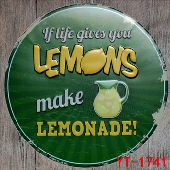 New Style Retro COOL LEMON DRINKS DIA30CM Tin Sign Metal Poster Iron Painting Wall Store & Home Metal Art Decor Wall Stickers
New Style Retro COOL LEMON DRINKS DIA30CM Tin Sign Metal Poster Iron Painting Wall Store & Home Metal Art Decor Wall Stickers