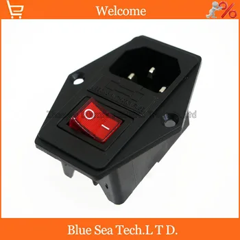 3 in 1 Rocker switch with light Red,AC-01A fuse power socket Plug 4 Pin 15A 250V with Fuse Block + 10A Fuse
3 in 1 Rocker switch with light Red,AC-01A fuse power socket Plug 4 Pin 15A 250V with Fuse Block + 10A Fuse