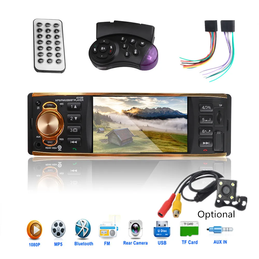 Rear view 1 Din Car Radio Stereo Autoradio Auto Radio USB Bluetooth Handsfree MP5 Player Reverse Image Auto one din Android
Rear view 1 Din Car Radio Stereo Autoradio Auto Radio USB Bluetooth Handsfree MP5 Player Reverse Image Auto one din Android