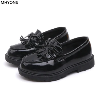 Non-slip Girls Shoes Autumn Children's Fashion Princess Shoes Black Low Heel Girl Flat-bottom Tassel Shoes Oxford Shoes
Non-slip Girls Shoes Autumn Children's Fashion Princess Shoes Black Low Heel Girl Flat-bottom Tassel Shoes Oxford Shoes