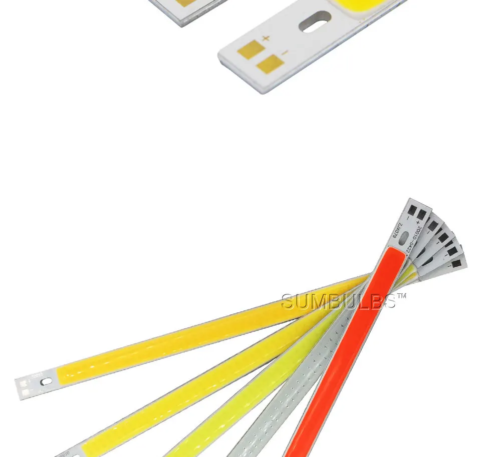 20cm 10W 12V cob led strip bar lights 1000LM car lamp bulb (4)