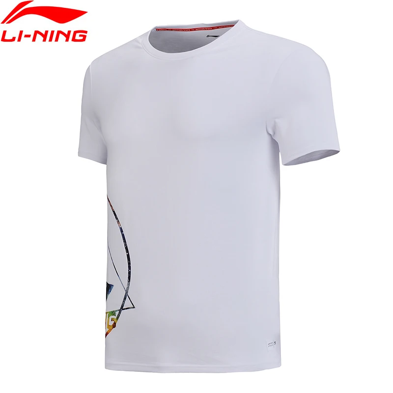 Li-Ning Men LN Color T-Shirt 63% Cotton 37% Polyester Regular Fit Breathable LiNing Sports Tee Galaxy Print Tops AHSN181 CAMJ18
Li-Ning Men LN Color T-Shirt 63% Cotton 37% Polyester Regular Fit Breathable LiNing Sports Tee Galaxy Print Tops AHSN181 CAMJ18