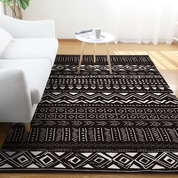 Modern Fashion Black White Grey Geometric Bohemia Ethnic Door Foot Mat Bathroom Living Room Bedroom Decorative Carpet Area Rug
Modern Fashion Black White Grey Geometric Bohemia Ethnic Door Foot Mat Bathroom Living Room Bedroom Decorative Carpet Area Rug