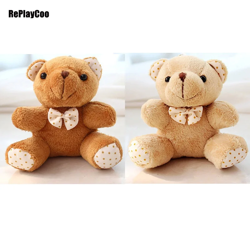10Pcs/Lot Kawaii Small Joint Teddy Bears Stuffed Plush With Bow 10CM Toy Teddy-Bear Mini Bear Ted Bears Plush Toys Gifts 077
10Pcs/Lot Kawaii Small Joint Teddy Bears Stuffed Plush With Bow 10CM Toy Teddy-Bear Mini Bear Ted Bears Plush Toys Gifts 077