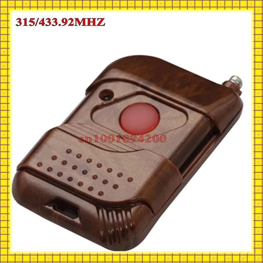 315/433MHZ Remote Control Transmitter Wireless Radio Remote Control 2262 IC Push Button Big Button for order additional Remote
315/433MHZ Remote Control Transmitter Wireless Radio Remote Control 2262 IC Push Button Big Button for order additional Remote