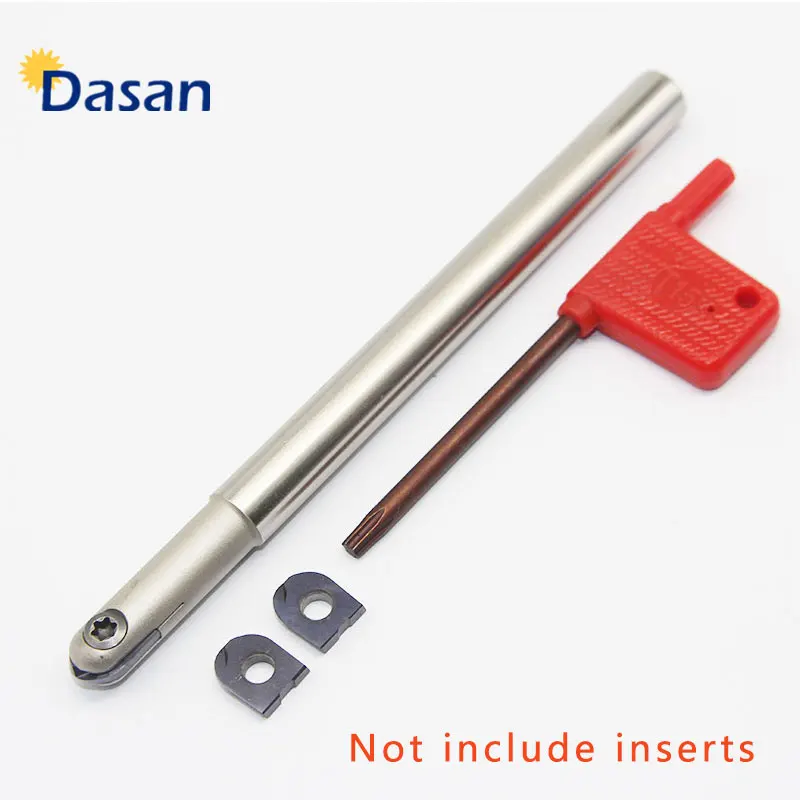 1pc T2139 C10 5R 130 Ball Milling Holder Indexable mirror Ball end mill milling cutter for finish machining
1pc T2139 C10 5R 130 Ball Milling Holder Indexable mirror Ball end mill milling cutter for finish machining