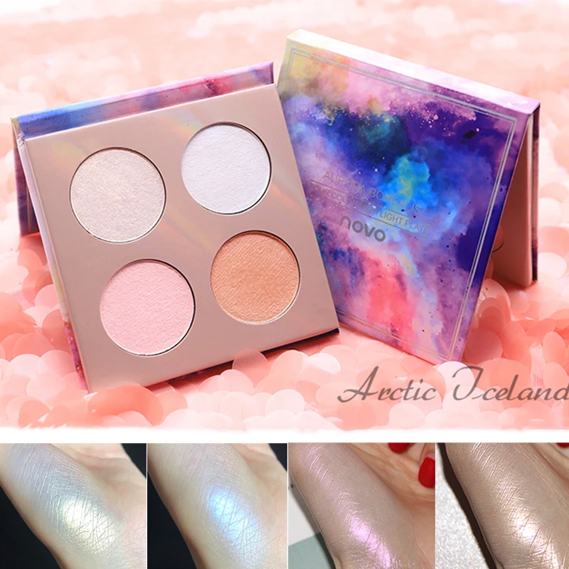 4 Color Highlighter palette Facial Shimmer Bronzers Face Contour Repair Highlighter Makeup Illuminator Pressed Powder Cosmetics
4 Color Highlighter palette Facial Shimmer Bronzers Face Contour Repair Highlighter Makeup Illuminator Pressed Powder Cosmetics