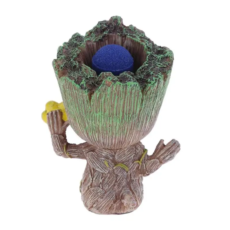 Groot Resin Decor with Air Bubble Stone 13