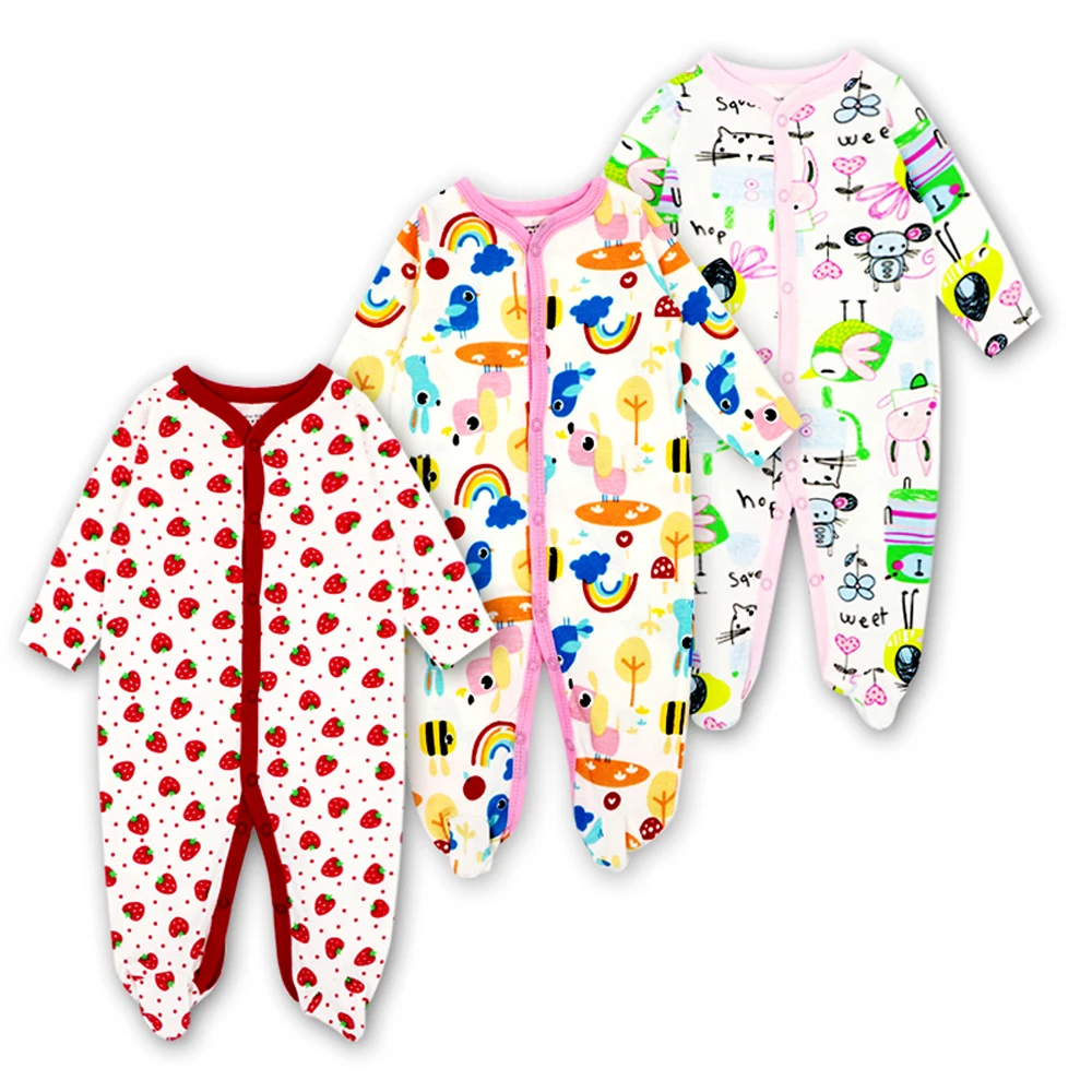 Newborn Unisex Onsie Baby Boy Girl Pyjama Bebe Clothes 0-3months Footies Baby Girl Long Sleeve Winter Jumpsuit Ropa Infantil Kid
Newborn Unisex Onsie Baby Boy Girl Pyjama Bebe Clothes 0-3months Footies Baby Girl Long Sleeve Winter Jumpsuit Ropa Infantil Kid