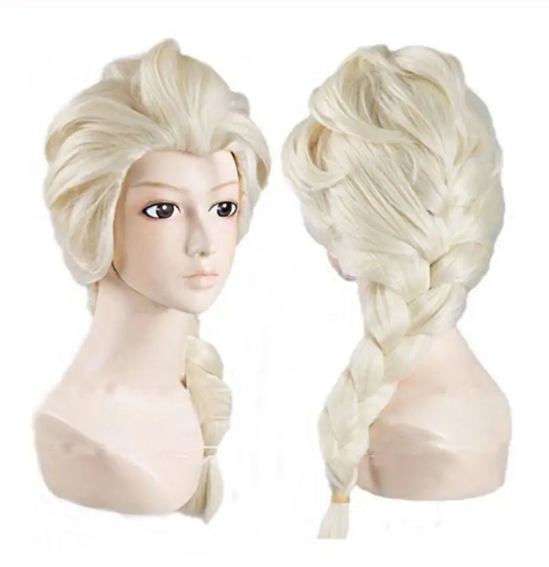 Suyushun free shipping Frozen Elsa Princess Cosplay wig Long Weaving Braid Light Blonde Wigs
Suyushun free shipping Frozen Elsa Princess Cosplay wig Long Weaving Braid Light Blonde Wigs