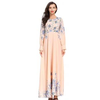 2019 Islamic Fashion Plus size Women High Waist Floral Muslim LongSleeve Arab Dress Islam Jilbab Dress L411A
2019 Islamic Fashion Plus size Women High Waist Floral Muslim LongSleeve Arab Dress Islam Jilbab Dress L411A