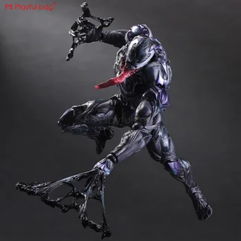 27cm Movie star Horrible Venom model Head and hands changable Action Figure Best gift to send friends HA32
27cm Movie star Horrible Venom model Head and hands changable Action Figure Best gift to send friends HA32