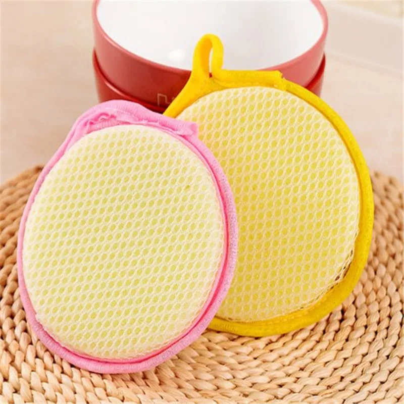 1pc 11cm Double-sided Dish Washing Towel Bowl Pot Pan Cleaning Sponges Wash Brushes round Scouring Pads Cleaner Kitchen Tool
1pc 11cm Double-sided Dish Washing Towel Bowl Pot Pan Cleaning Sponges Wash Brushes round Scouring Pads Cleaner Kitchen Tool