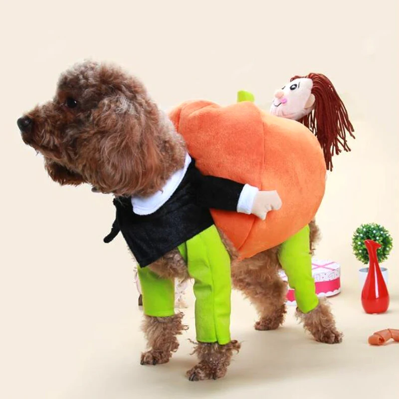 Funny Pumpkin Dog Clothes Puppy Costume Winter Warm Dog Coat Pet Jacket Dog Halloween Cosplay Clothing Animal Clothes Hot Y122
Funny Pumpkin Dog Clothes Puppy Costume Winter Warm Dog Coat Pet Jacket Dog Halloween Cosplay Clothing Animal Clothes Hot Y122