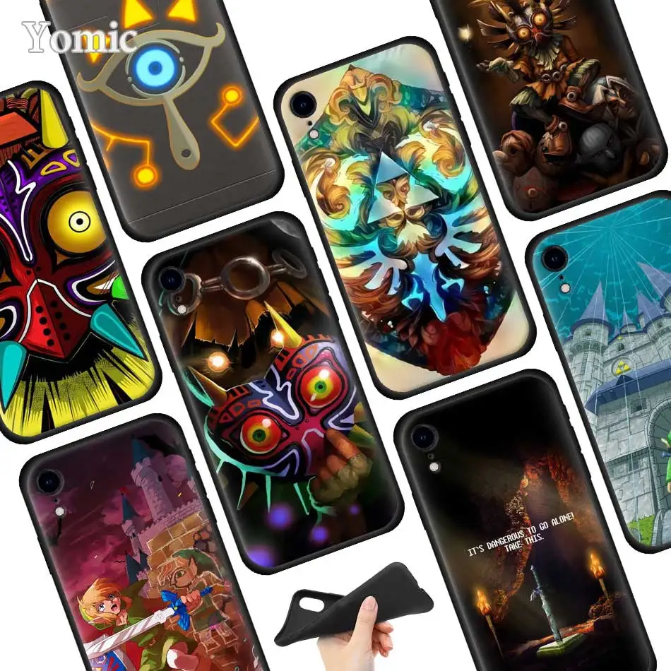 The Legend of Zelda Black Soft Case for Apple iPhone XR 7 8 6 6S Plus X XS MAX 5 5E 5S Silicone Phone Case Cover
The Legend of Zelda Black Soft Case for Apple iPhone XR 7 8 6 6S Plus X XS MAX 5 5E 5S Silicone Phone Case Cover
